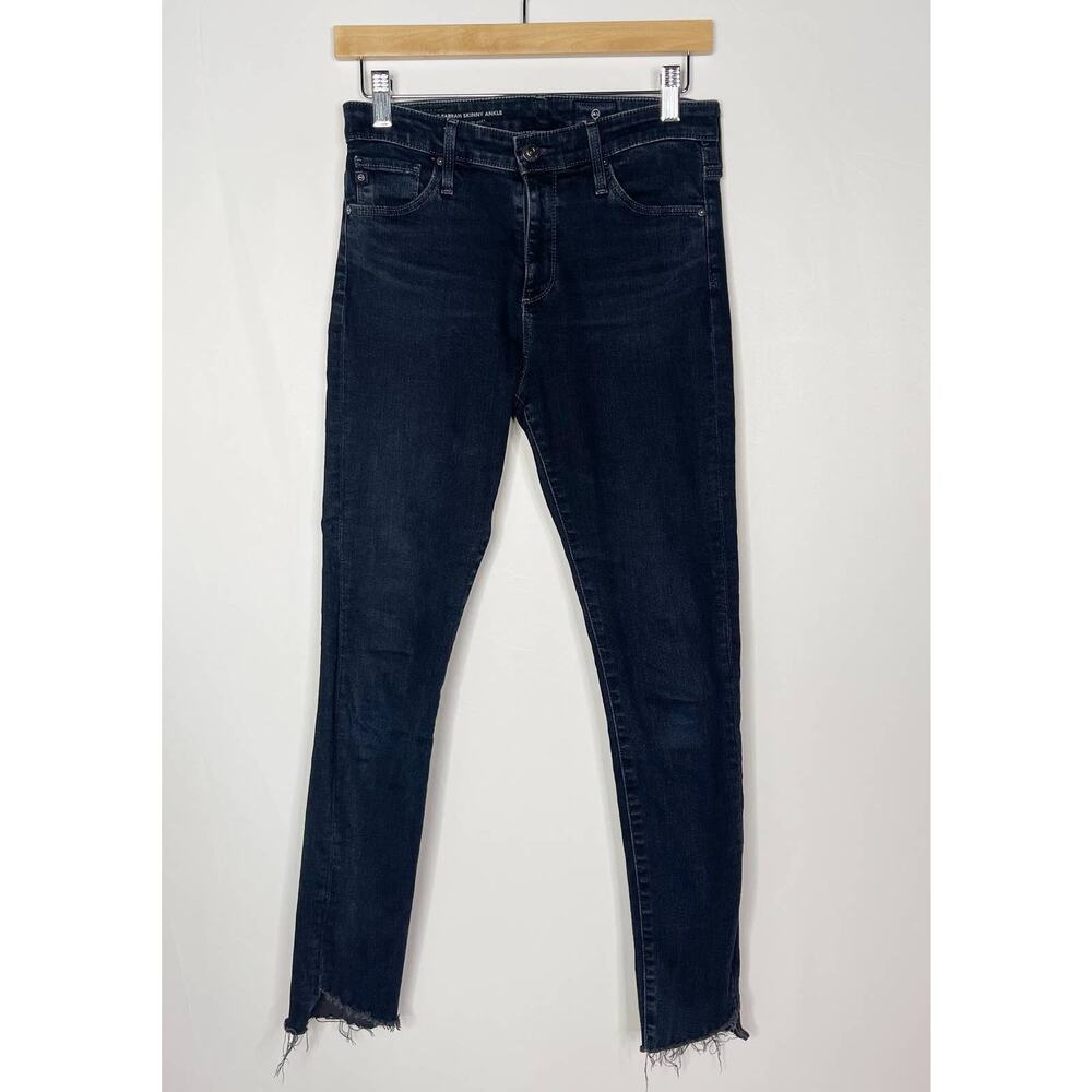 AG Adriano Goldschmied Womens Size 25 The Farrah Skinny Ankle Jeans Dark Wash